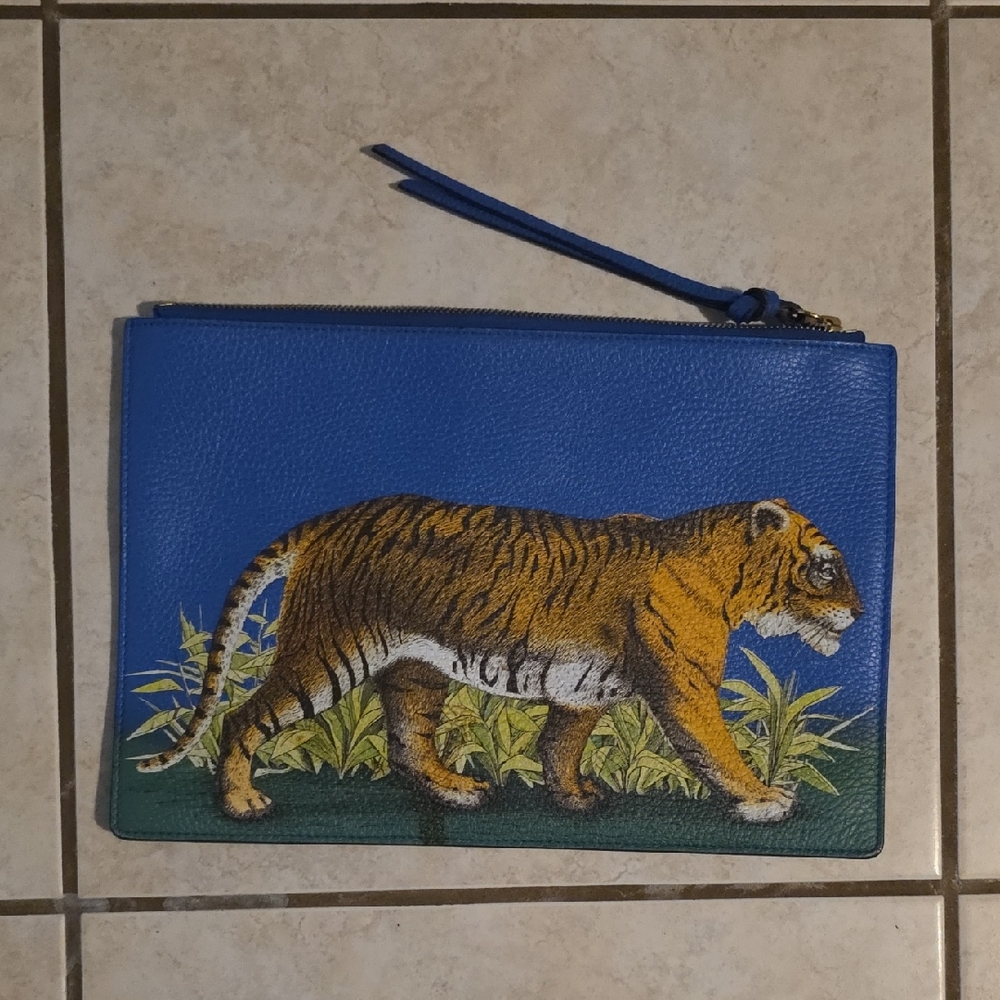 Gucci Blue clutch purse